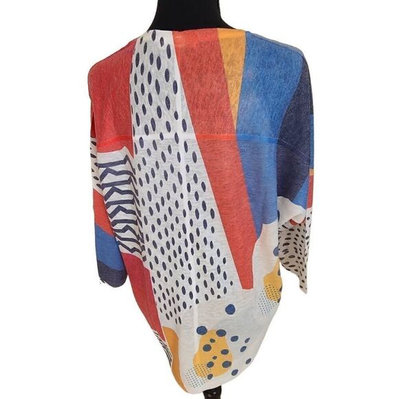 Atelier 5 Womens Colorful Lightweight Knit Pullover Top Small - Picture 3 of 10